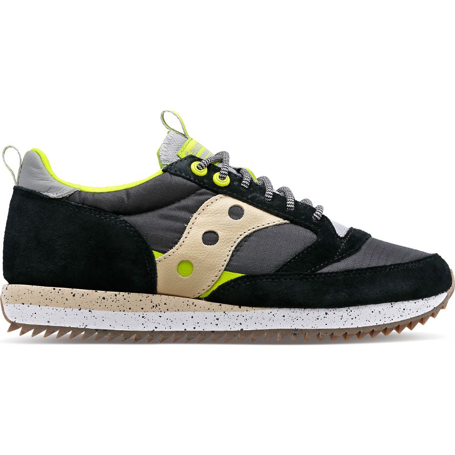 Saucony Jazz 81 Peak Premium Joggesko Dame Svarte Lyse Grønn | Norge-304751